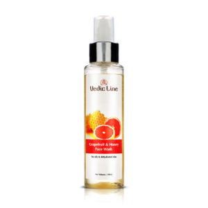 Honey face wash | Grapefruit & Honey face wash | Vedicline |Skincare