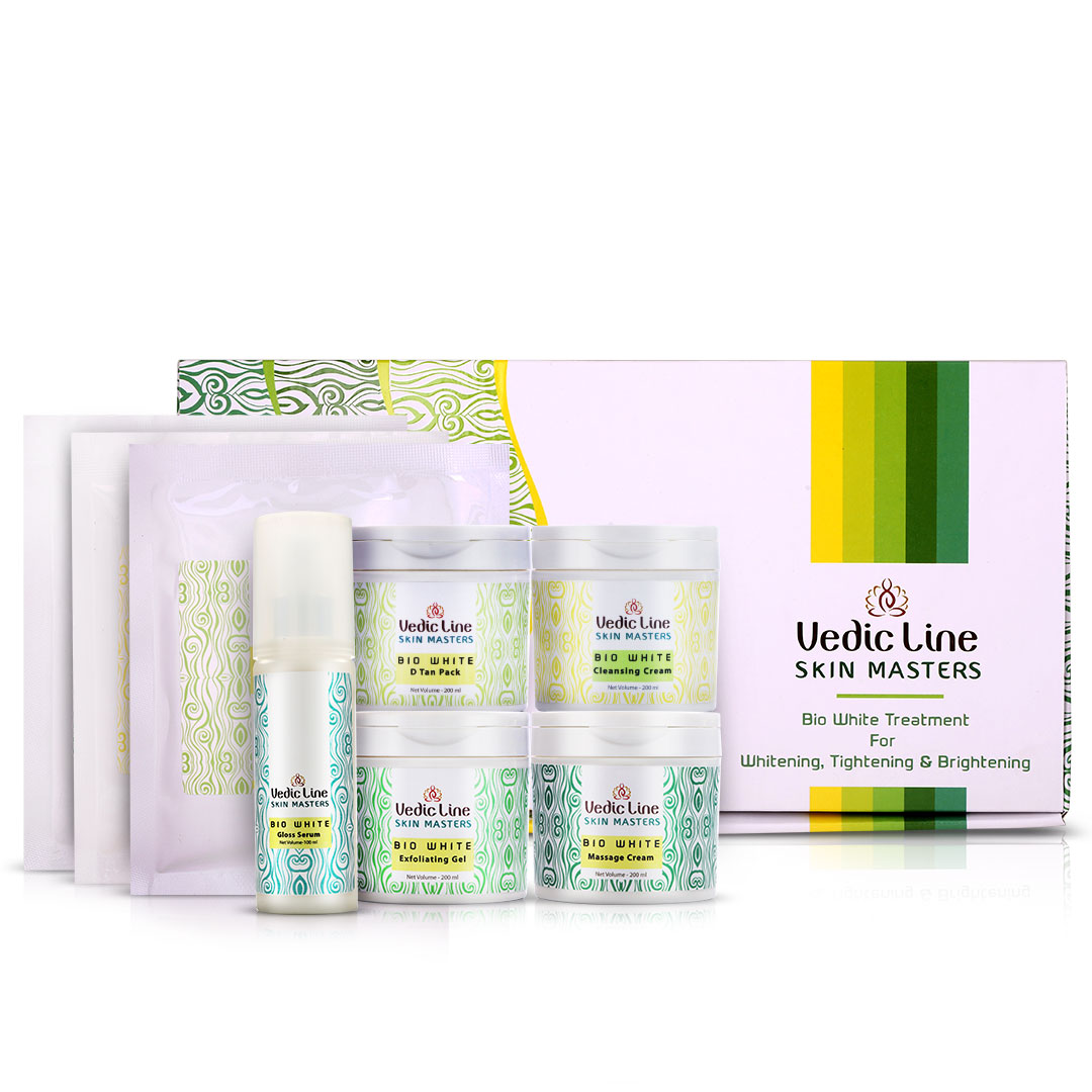 Bio-White-Professional-Kit Buy skin whitening facial kit to make your skin glowing naturally-Vedicline