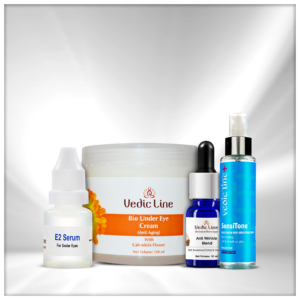 Anti aging facial kit with wrinkle treatment kit : 100% Organic: Professional