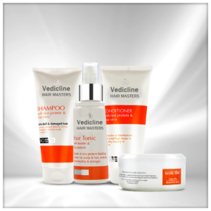 Buy Natural Hair Growth Kit To fasten the Re-Growth of your Hair:Vedicline